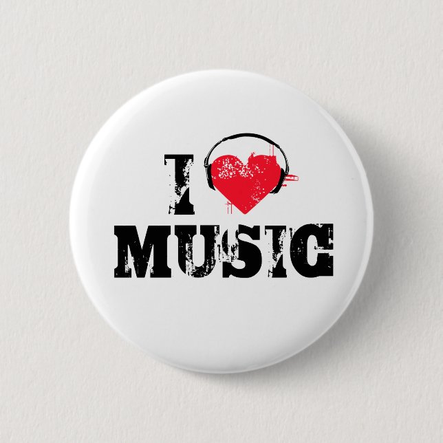 Musik der Liebe I Button (Vorderseite)