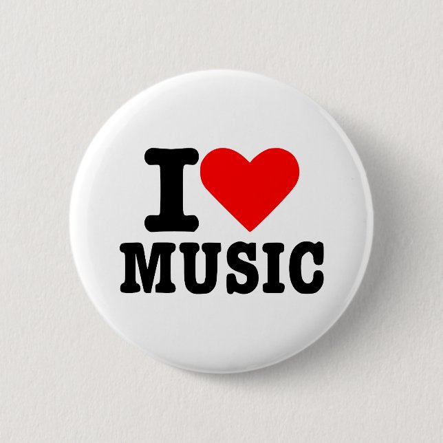 Musik der Liebe I Button (Vorderseite)