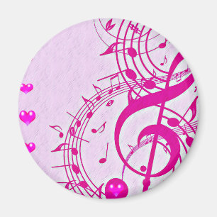 Musik der Liebe Magnet