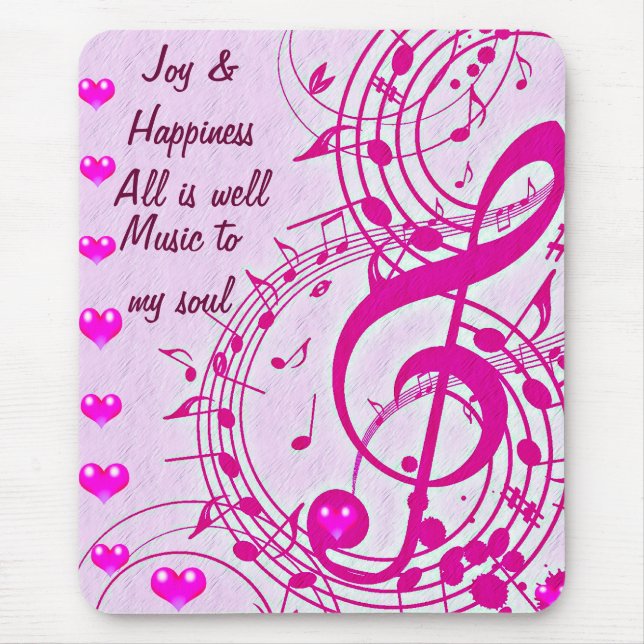 Musik der Liebe Mousepad (Vorne)
