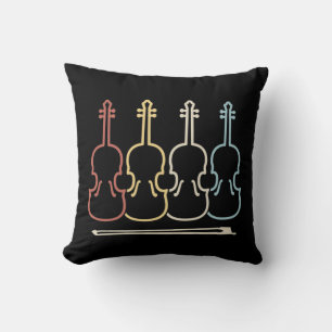 Musik der Violine Kissen