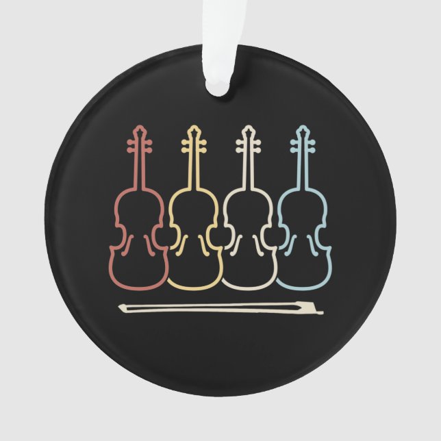Musik der Violine Ornament (Vorderseite)