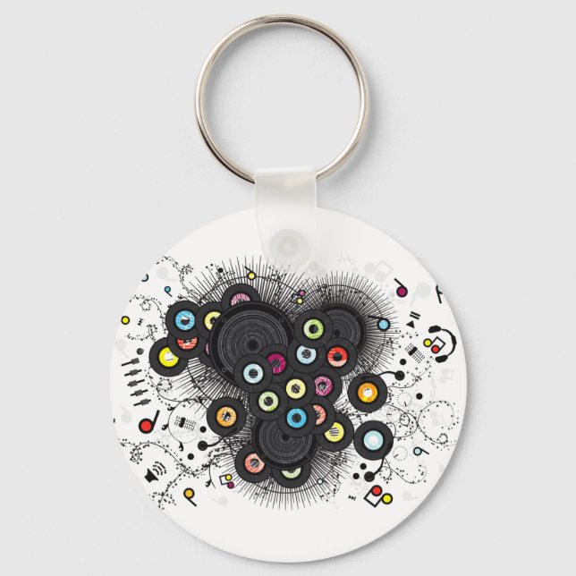 Musik des 20. Jahrhunderts Schlüsselanhänger (Vorderseite)