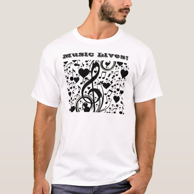 Musik des Herzens_ T-Shirt (Vorderseite)