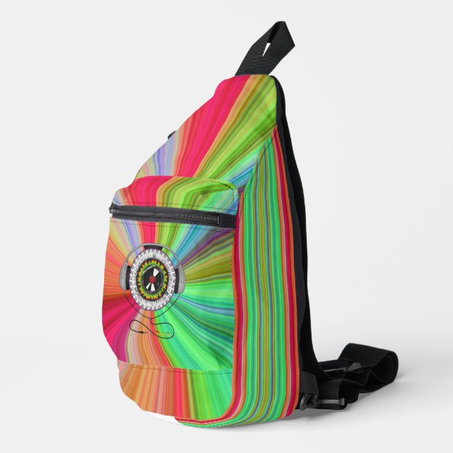 Musik des Lebens Crossbody Bag (Rechte Ecke)