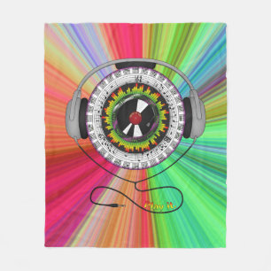 Musik des Lebens Fleece Blanket