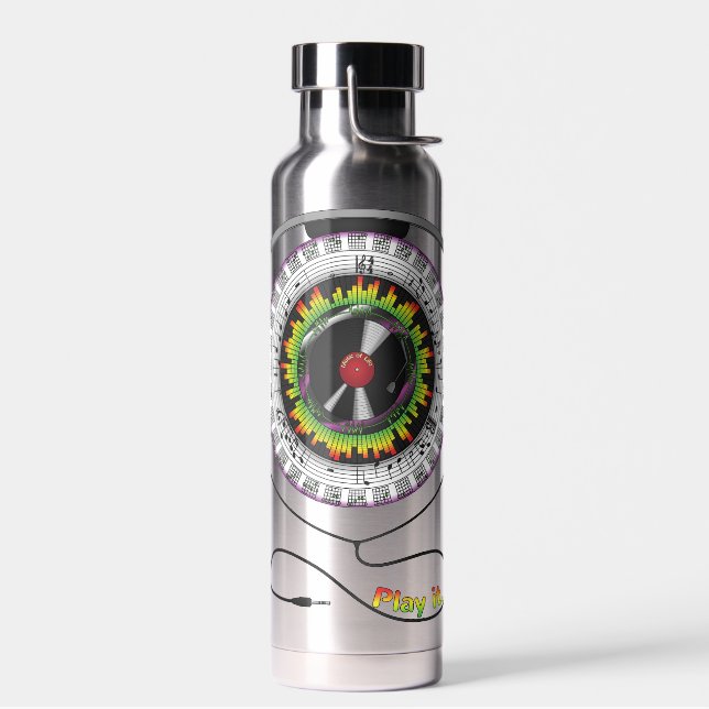 Musik des Lebens Trinkflasche (Links)