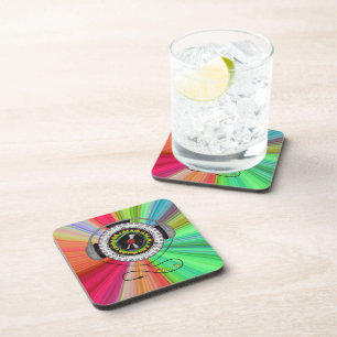 Musik des Untersetzer auf dem Platz des Lebens