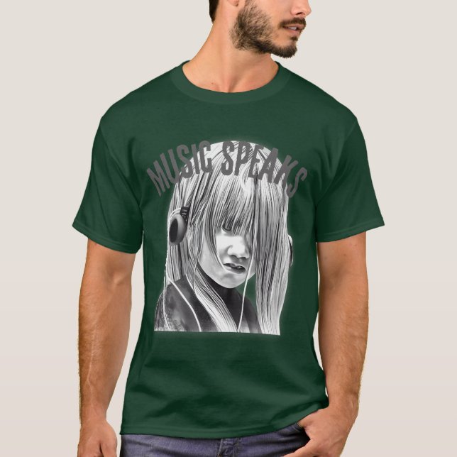 Musik - Die Familie Moody Grunge Streetwear Style  T-Shirt (Vorderseite)