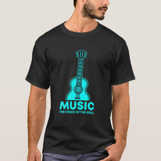 Musik Die Stimme der Soul-Gitarre T-Shirt