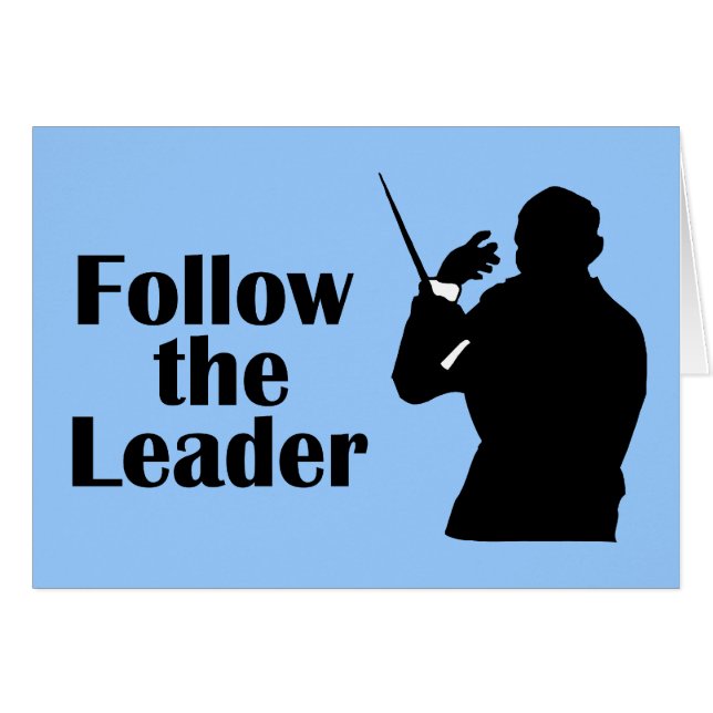 Musik-Direktor Mitläufer (Vorderseite (Horizontal))