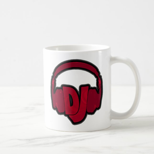 Musik-DJ-Kopfhörer Tasse (Rechts)