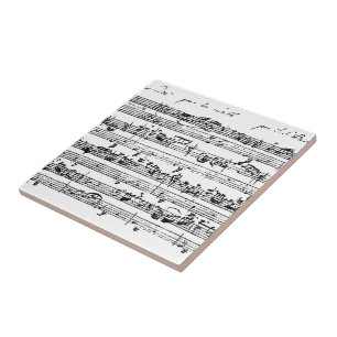 Musik durch Bach Fliese