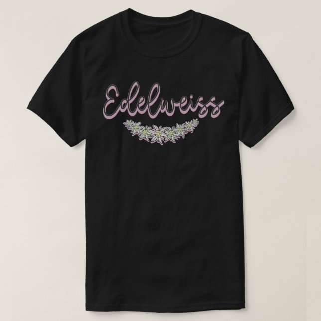 Musik Edelweiss Sticker T-Shirt (Design vorne)