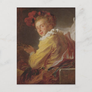 Musik, ein Portrait der Monsieur de la Breteche Postkarte