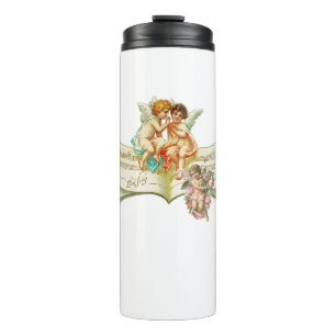 Musik Engel Cherubs Thermosbecher