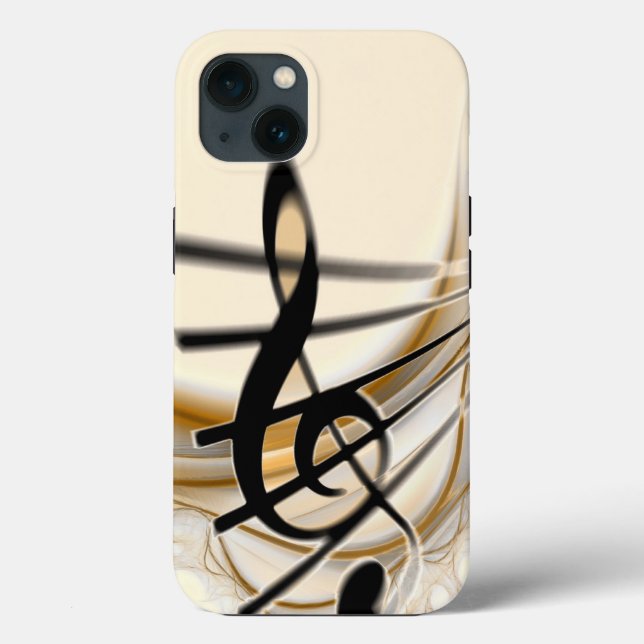 Musik - Fall Case-Mate iPhone mit drei Klammern Hülle (Rückseite)