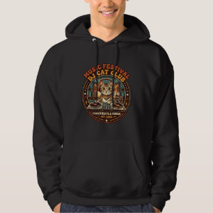 Musik Festival DJ Cat Cat Liebhaber Geschenk - Mus Hoodie