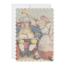 Musik - flache Einladungsgröße: 12,7 cm x 17,8 cm