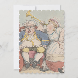 Musik - flache Einladungsgröße: 12,7 cm x 17,8 cm Save The Date