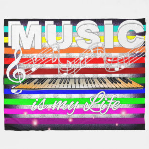 Musik Fleecedecke