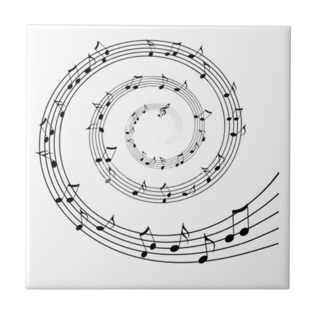 Musik Fliese (Vorderseite)