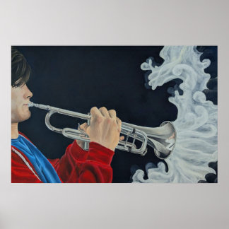 Musik fordert die Dunkelheit heraus Poster
