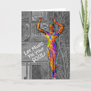 Musik füllt Ihre Soul-Karte aus Karte