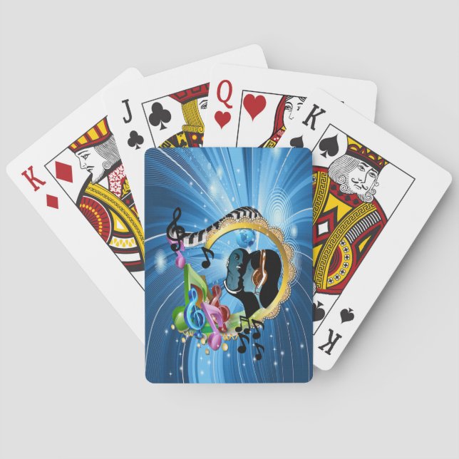 Musik für das Soul Spielkarten (Rückseite)