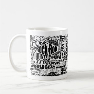 Musik-Genre-Kaffee-Tasse Tasse