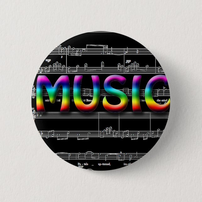Musik-Geschenke! Button (Vorderseite)