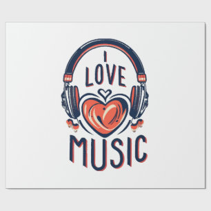 Musik geschenkpapier