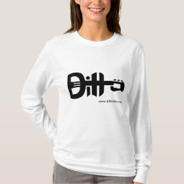 Musik-Gitarren-T - Shirt-Logo-akustisches Band T-Shirt