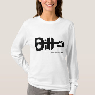 Musik-Gitarren-T - Shirt-Logo-akustisches Band T-Shirt