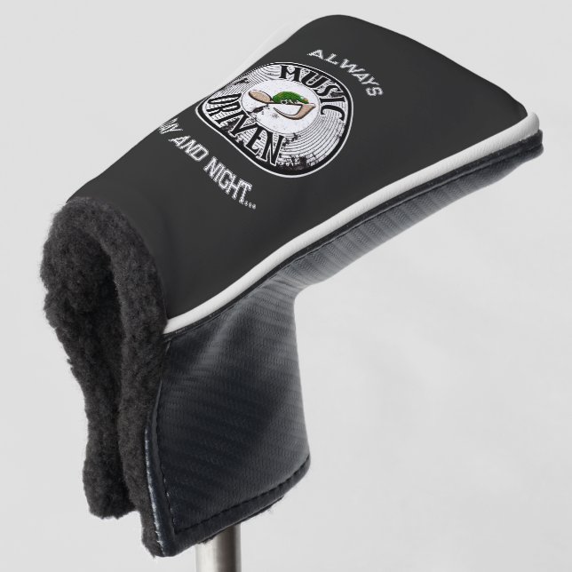 Musik Golf Headcover (3/4 Vorderseite)
