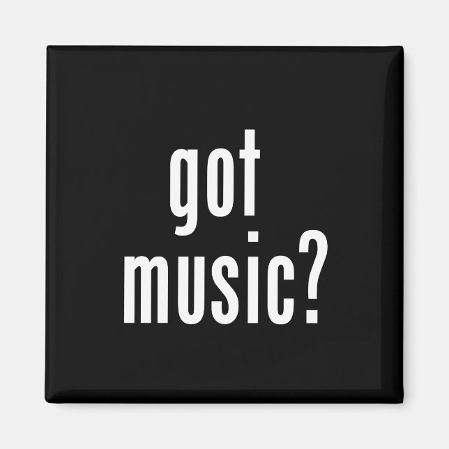 Musik got? magnet (Vorne)