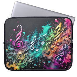 Musik Graffiti Laptopschutzhülle