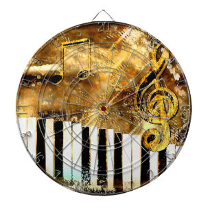 Musik Grunge Dartboard Dartscheibe