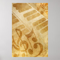 MUSIK GRUNGE NOTES PIANO-BACKGRUNDS FAKTOR VINTA