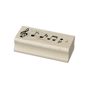 Musik Gummistempel