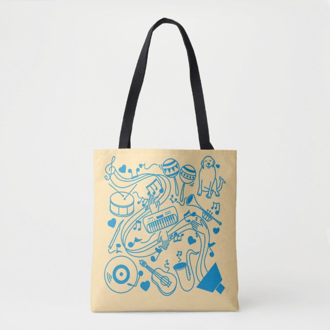 Musik-Hands - ASL-Design (Vorderseite)
