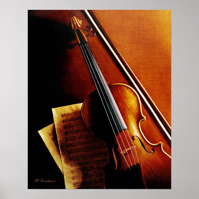 Musik Harmonie Poster (Vorne)