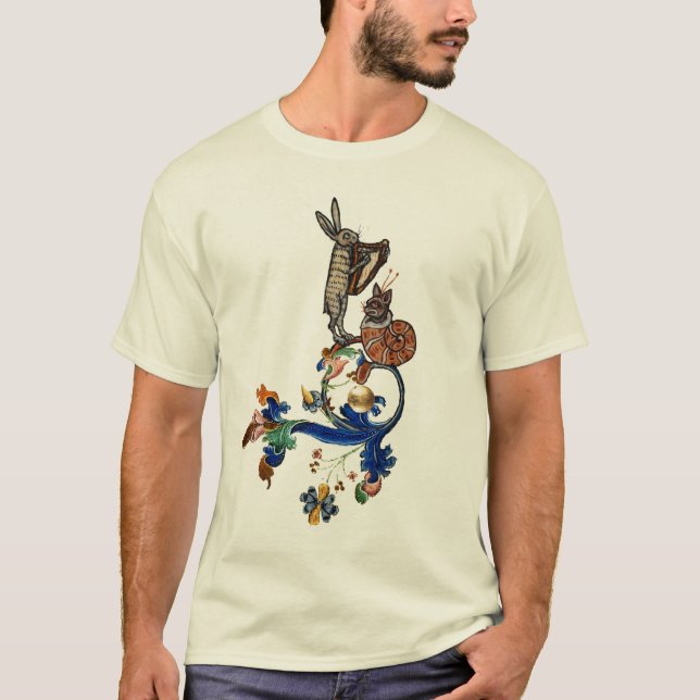 MUSIK, HARPIST HARE T-Shirt (Vorderseite)
