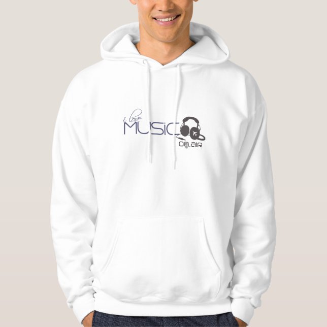 Musik Hoodie (Vorderseite)