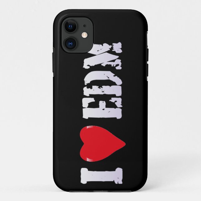 Musik - Ich liebe EDM - iPhone-Hülle Case-Mate iPhone Hülle (Rückseite)