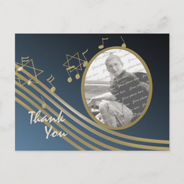 Musik im Foto der Luft Postkarte (Vorderseite)