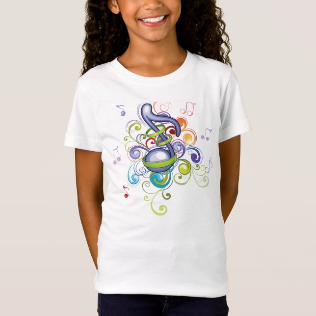 Musik in der Luft T-Shirt (Vorderseite)