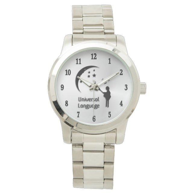 Musik in der Universellen Sprache Armbanduhr (Vorderseite)