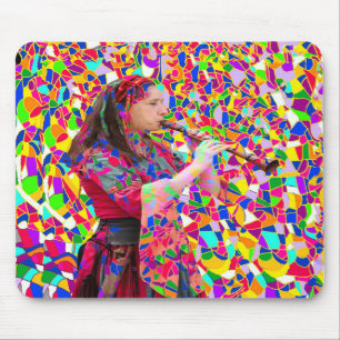 Musik in Farbe Mousepad
