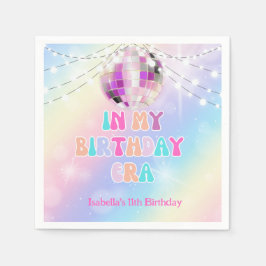 Musik in meiner Geburtstagsfeier Napkins Serviette